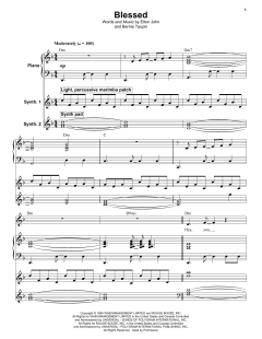 Blessed von Elton John (Download) 