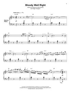 Bloody Well Right von Supertramp (Download) 