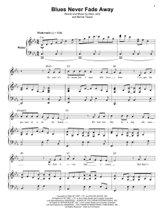 Blues Never Fade Away von Elton John (Download) 