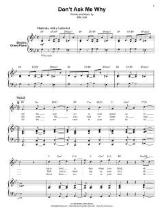 Don't Ask Me Why von Billy Joel (Download) 