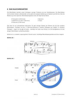 Arrangieren für Blasorchester von Frank Erickson 