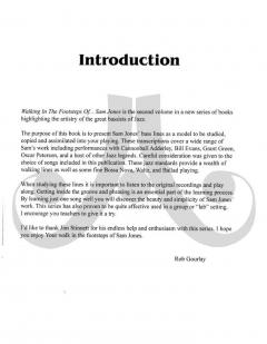 Walking In The Footsteps Of Sam Jones (Sam Jones) 