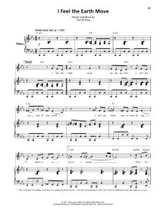 I Feel The Earth Move von Carole King (Download) 