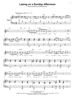 Lazing On A Sunday Afternoon von Queen (Download) 