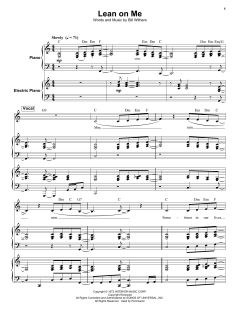 Lean On Me von Bill Withers (Download) 