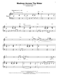 Madman Across The Water von Elton John (Download) 