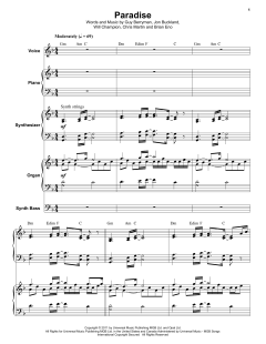 Paradise von Coldplay (Download) 