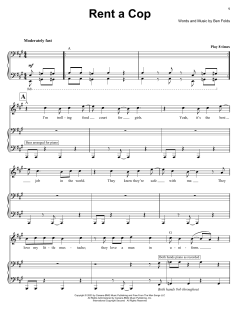 Rent A Cop von Ben Folds (Download) 