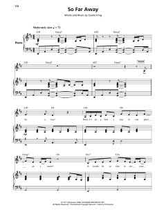 So Far Away von Carole King (Download) 