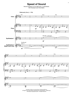 Speed Of Sound von Coldplay (Download) 