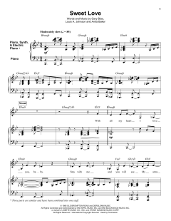 Sweet Love von Anita Baker (Download) 