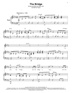 The Bridge von Elton John (Download) 