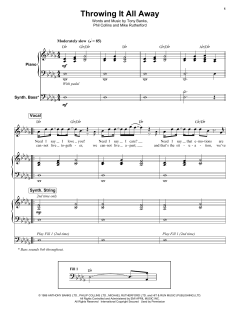 Throwing It All Away von Genesis (Download) 