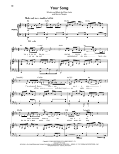 Your Song von Elton John (Download) 