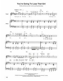 You're Going To Lose That Girl von The Beatles (Download) 