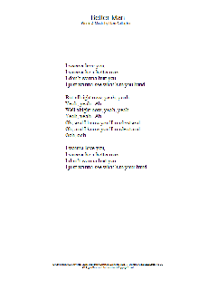 Better Man (Download) 