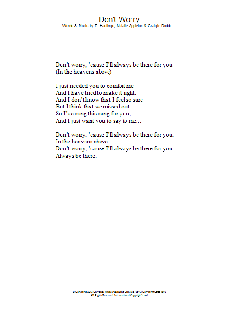 Don't Worry (Download) 