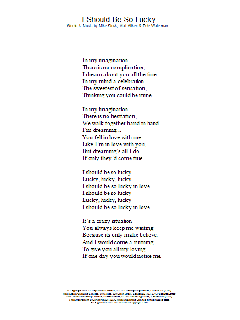 I Should Be So Lucky (Download) 