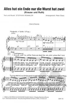 Alles hat ein Ende nur die Wurst hat zwei (Stephan Remmler) 