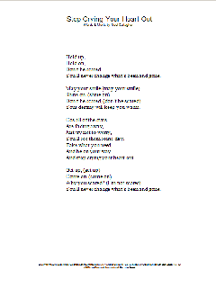 Stop Crying Your Heart Out (Download) 