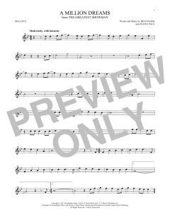 A Million Dreams von Benj Pasek (Download) 