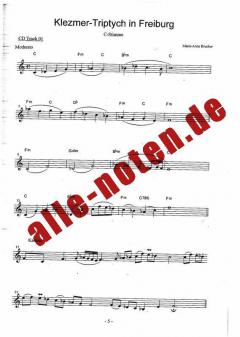 Klezmer Compositions von Maria-Anna Brucker 