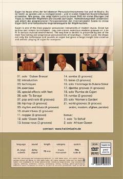 Modern Percussionist Vol.3 - Modern Grooves On Cajon von Hakim Ludin im Alle Noten Shop kaufen