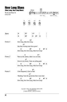 How Long Blues von Leroy Carr (Download) 