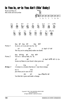 Is You Is, Or Is You Ain't von Billy Austin (Download) 