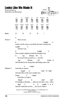 Looks Like We Made It von Barry Manilow (Download) 