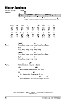 Mister Sandman von The Chordettes (Download) 