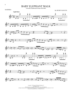 Baby Elephant Walk von Hal David (Download) 