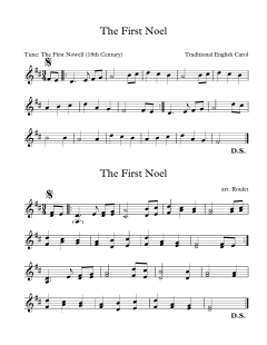 First Noel von Traditional English Carol (Download) 