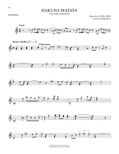 Hakuna Matata von Tim Rice (Download) 