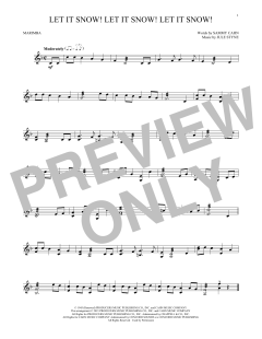 Let It Snow! Let It Snow! Let It Snow! von Jule Styne (Download) 