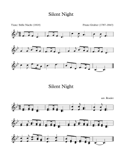Silent Night von Franz Gruber (Download) 