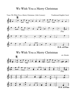 We Wish You A Merry Christmas von Traditional English Carol (Download) 