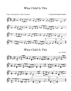 What Child Is This von Traditional English Ballad (Download) 