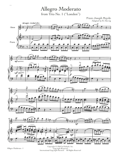 Allegro Moderato von Joseph Haydn (Download) 