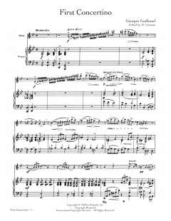 First Concertino von Georges Guilhaud (Download) 