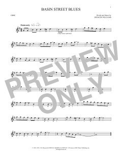 Basin Street Blues von Spencer Williams (Download) 