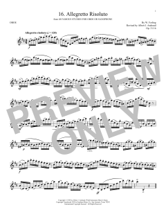 Etude No. 16 von W. Ferling (Download) 