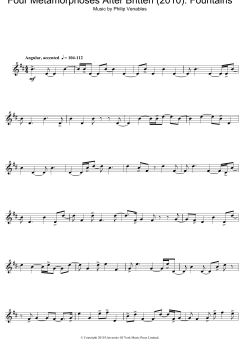 Four Metamorphoses After Britten von Philip Venables (Download) 