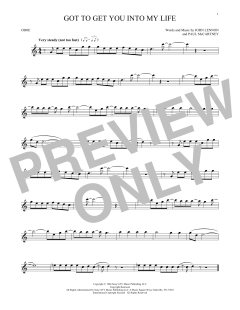 Got To Get You Into My Life von The Beatles (Download) 