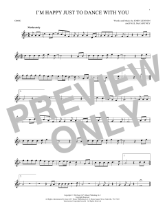 I'm Happy Just To Dance With You von The Beatles (Download) 