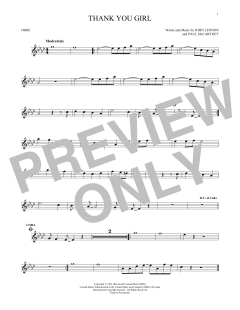 Thank You Girl von The Beatles (Download) 