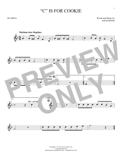 C Is For Cookie von The Cookie Monster (Download) 