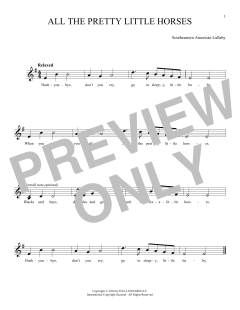 All The Pretty Little Horses (Download) 