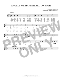 Angels We Have Heard On High von James Chadwick (Download) 
