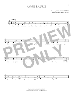 Annie Laurie von William Douglas (Download) 